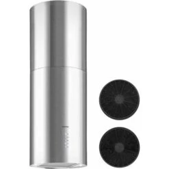 Klarstein Beretta Island Cooker Extractor, Transparent, Silver