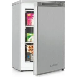 Klarstein Garfield Xxl Freezer 80l 3 Boxes Silver