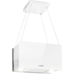 Klarstein Kronleuchter L Island Exhaust, Transparent, White