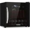 Klarstein L Onyx Refrigerator Door Transparent, Black -Klarstein Klarstein L Onyx refrigerator door Transparent Black