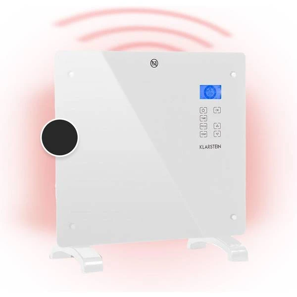 Klarstein Norderney Konvektions-Heizgerät Thermostat Timer 1000W 3 Klarstein Norderney Konvektions-Heizgerät Thermostat Timer 1000W