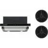 Klarstein Vinea Cooker Extractor Hood Recirculation Set, Transparent, Black -Klarstein Klarstein Vinea Cooker Extractor Hood Recirculation Set Transparent Black