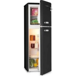 Klarstein Fridge Freezer Combination 97l/39l Black
